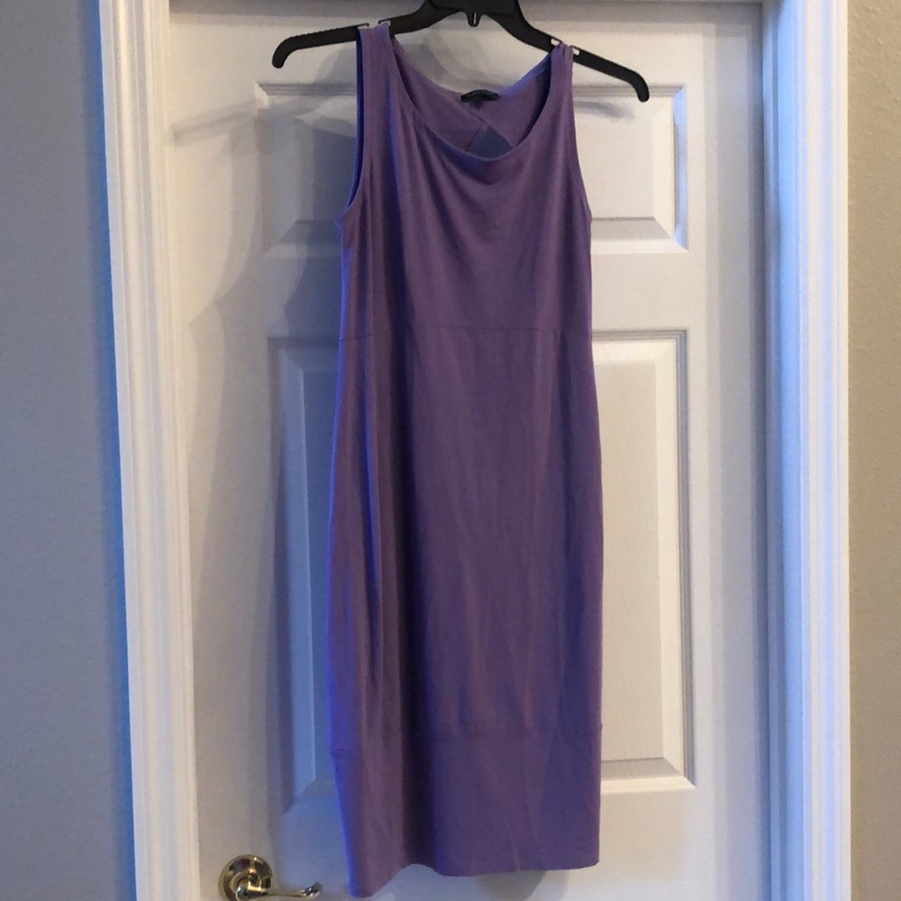 Eileen Fisher Purple Sleeveless Dress